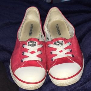 Red converse